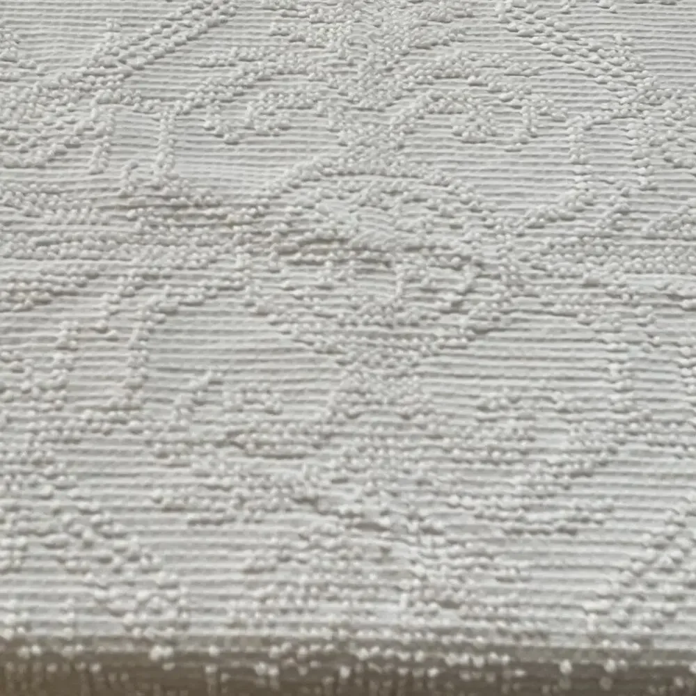 Vtg Williamsbury 50s White Chenille Hobnail Bedspread Cottagecore